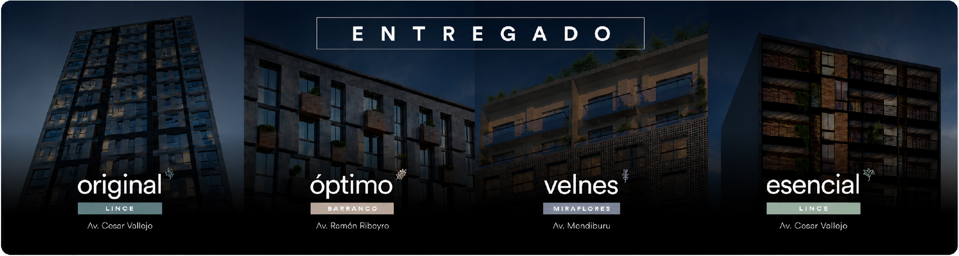 poryectos entregados